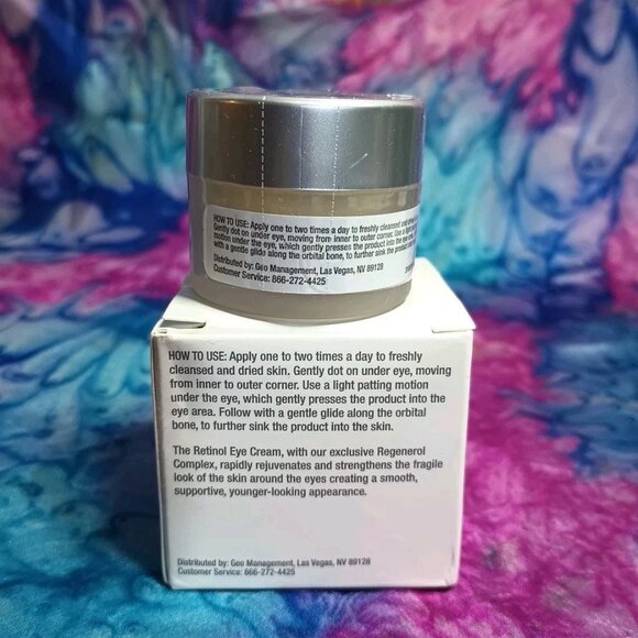 Consult Beaute Regenerol Retinol Eye Line Minimizing Orbital Eye Cream 0.5oz NIB - Picture 2 of 2